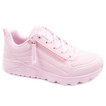 Skechers buty sportowe dziecięce Uno Lite różowe modne młodzieżowe