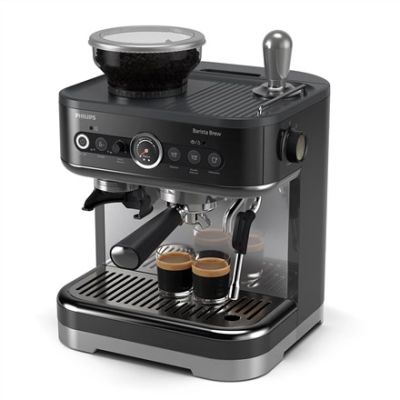 9. Ekspres do kawy Philips PSA3218/10 Napar Baristy Ciśnienie pompy 15 bar Wbudowany spieniacz do mleka Półautomatyczny 1350 W Czarny