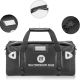 2. Torba motocyklowa Rockbros AS-005BK wodoodporna - czarna