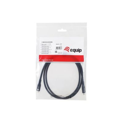 3. Equip 128441 kabel USB USB4 Gen 4x2 1,2 m USB C 80 Gbit/s 240 W Czarny