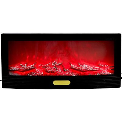 9. KOMINEK DEKORACYJNY 50x23 CM LED 3D USB PILOT EFEKT OGNIA ZMIANA KOLORÓW