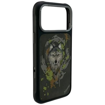 6. Etui Nimmy Wilk MagSafe na iPhone 17 Pro - ciemnoszare
