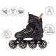 9. Rolki Meteor L 38-43 Buzzy czarny/złoty