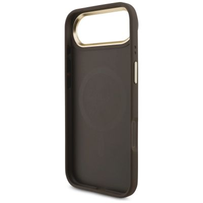 7. Etui Guess 4G Strass Logo MagSafe na iPhone Air - brązowe
