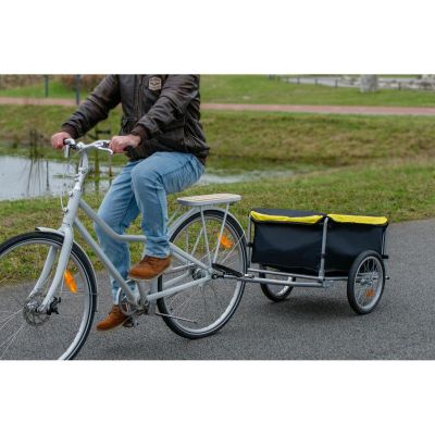 13. PRZYCZEPKA ROWEROWA 70x65x30CM DO 40KG DUNLOP