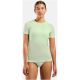 6. Koszulka damska Odlo MERINO 160 BL TOP crew neck s/s zielona
