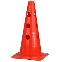 Pachołek z otworami 37,5 cm czerwony 