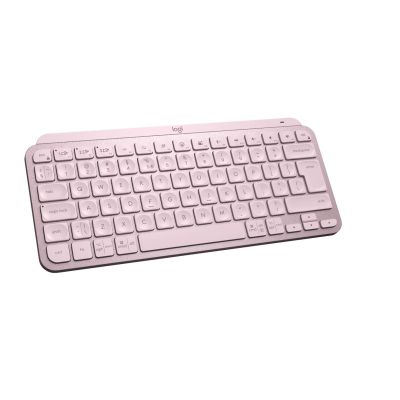 18. Klawiatura bezprzewodowa LOGITECH MX Keys Mini 920-010500 Różowa