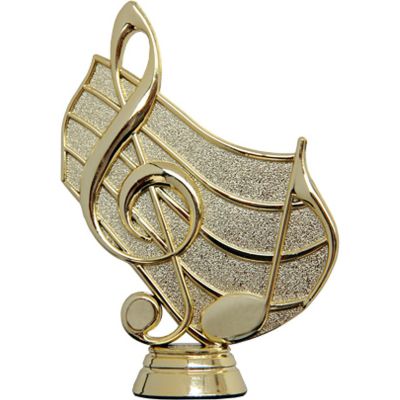 6. Figurka plastikowa muzyka - nutka  F228/G