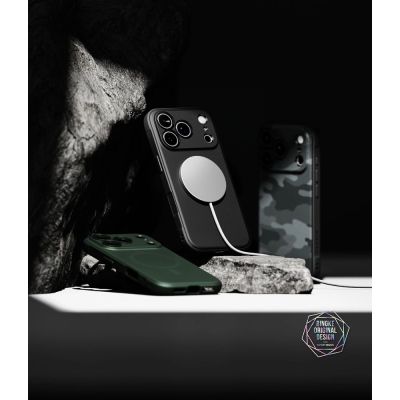 9. Etui Ringke Onyx Magsafe na iPhone 18 Pro / 17 Pro - czarne