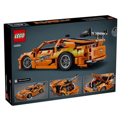 2. LEGO TECHNIC 42204 Fast and Furious Toyota Supra MK4