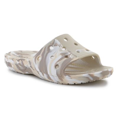 6. Klapki Crocs Classic Marbled Slide 206879-2Y3