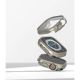 6. Etui Ringke Slim 2-pack na Apple Watch Ultra 1 / 2 (49 mm) - przezroczysty i tytanowy