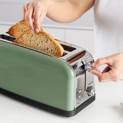 7. Toster Taurus Oliwkowy Vintage 1500W