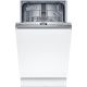 Zmywarka do zabudowy 45 cm BOSCH SPV4EKX24E Serie 4 | klasa C | 10 kpl | ExtraDry | SpeedPerfect | WiFi Home Connect