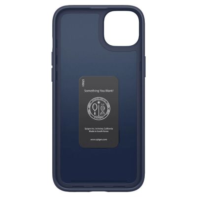 9. Etui Spigen Thin Fit na iPhone 14 Plus - niebieskie