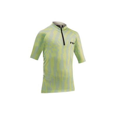 Koszulka rowerowa NORTHWAVE Force Evo Junior Jersey zielony