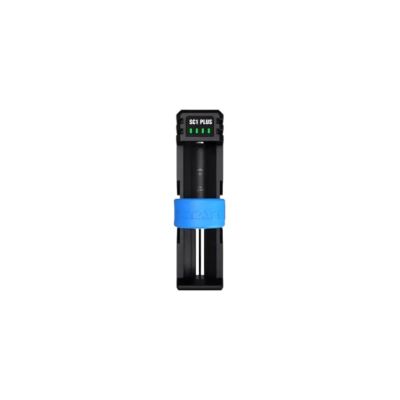 5. XTAR ŁADOWARKA DO AKUMULATORÓW SZYBKA 3.7V/1.2V USB-C POWER BANK - 1 KANAŁ SC1+