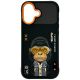 8. Etui Nimmy Cool&Cute 2.0 Gorilla na iPhone 17 - czarne