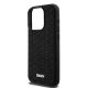 6. Etui DKNY 3D Rubber Repeat Pattern na iPhone 15 Pro Max - czarne