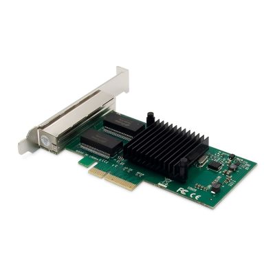 7. Digitus 4-portowa karta sieciowa Gigabit Ethernet, RJ45, PCI Express, Intel I350