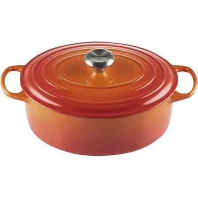 2. Le Creuset Signature Roaster piekarnik owalny 35cm czerwony