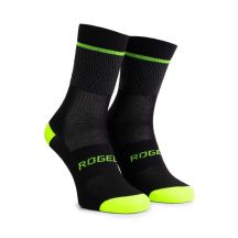 Rogelli skarpetki HERO II czarny-fluor 40-43
