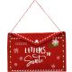 7. KOPERTA ŚWIĄTECZNA LIST DO ŚWIĘTEGO MIKOŁAJA FILCOWA 26x16CM LETTERS SANTA