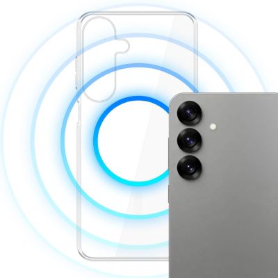 11. Etui 3mk Clear MagCase na Samsung Galaxy S25 - przezroczyste