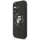 2. Etui Karl Lagerfeld Silicone Karl&Choupette Ring MagSafe na iPhone 17 - czarne