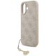 5. Etui Guess 4G Charms Collection MagSafe na iPhone 17 - różowe