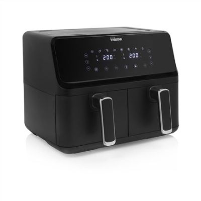 2. Frytkownica Tristar Airfryer z podwójnym koszem FR-9026 Moc 2700 W Pojemność 8 L Czarny