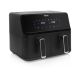 2. Frytkownica Tristar Airfryer z podwójnym koszem FR-9026 Moc 2700 W Pojemność 8 L Czarny
