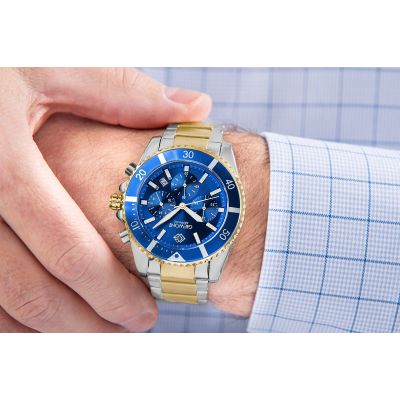 4. Zegarek Męski Giewont Chronograph Sapphire Multikolor GW3970-B5