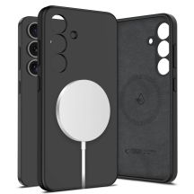 Etui Tech-Protect Liquid Silicone MagSafe na Samsung Galaxy S25 - czarne
