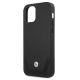 6. Etui BMW Leather Perforate na iPhone 12 / iPhone 12 Pro - czarne