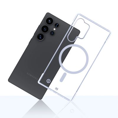 8. Etui 3mk Just20g MagCase na Samsung Galaxy S25 Ultra - przezroczyste