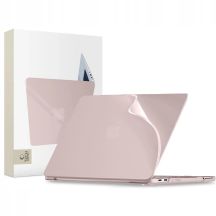 Etui Tech-Protect Softshell na MacBook 13" 2026 - różowe matowe
