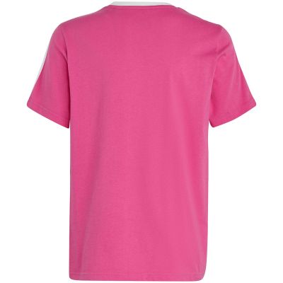 7. Koszulka adidas Essentials 3-Stripes Cotton Loose Fit Boyfriend Tee Jr IC3639