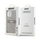 8. Etui DKNY IML Mono & Stripe MagSafe na iPhone 15 / 14 / 13 - beżowe