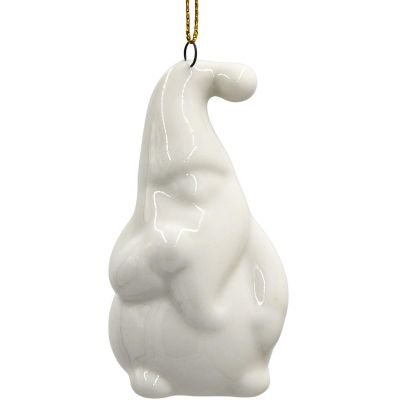 27. MIKOŁAJ ŚWIĄTECZNY CERAMICZNY BOMBKA 7,8CM 1 szt