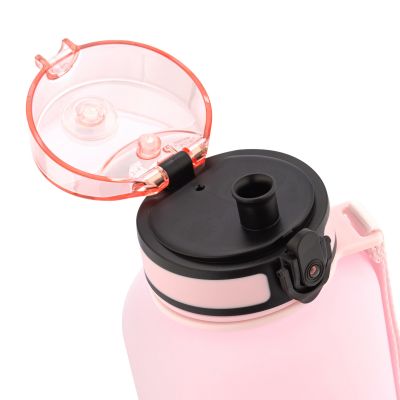 5. Bidon sportowy Meteor 1500 ml różowy/niebieski