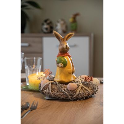 11. WIANEK STROIK DEKORACYJNY SZARY ŚREDNICA 24CM