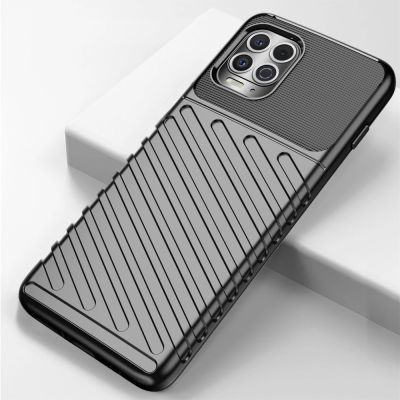 12. Thunder Case elastyczne pancerne etui pokrowiec Motorola Moto G100 / Edge S czarny