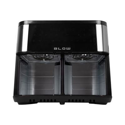 11. AIR FRYER frytkownica beztłuszczowa BLOW 2500W 9L dwukomorowa