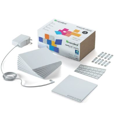 Nanoleaf Canvas Smarter Kit - panele świetlne (9 paneli w tym kontroler) NL29-0002SW-9PK