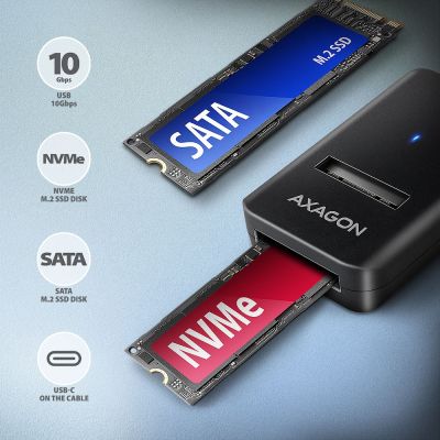 2. AXAGON ADM2-CM Adapter USB3.2 Gen 2 M.2