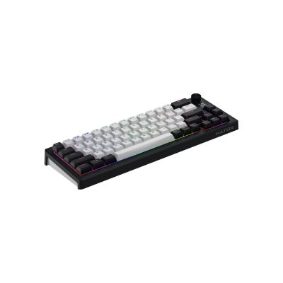 3. HATOR Skyfall 65 MAG ULTIMA 8K wireless klawiatura Gaming USB + RF Wireless + Bluetooth QWERTY US English Czarny, Biały