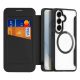 2. Etui Dux Ducis Skin X Pro z portfelem kompatybilne z MagSafe na Samsung Galaxy S26+ - czarne