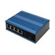 6. Przemysłowy switch 4x 100 Base-TX + 1x uplink 100Base-FX (bez modułu) DIN rozszerzony zakres temp.